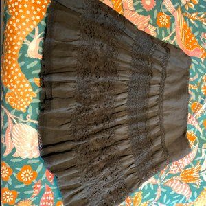 Sundance Black Noonday to Nightfall Linen Skirt